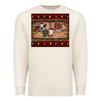 Sandshell hohoho christmas cows Premium Sweatshirt - RanaPortraitStore