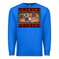 True Royal hohoho christmas cows Premium Sweatshirt - RanaPortraitStore