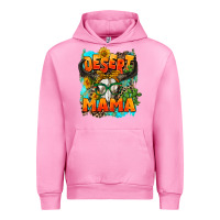 Fuchsia Pink desert mama   leopard Urban Hoodie - AdoDesignShop