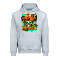 Heather Grey desert mama   leopard Urban Hoodie - AdoDesignShop