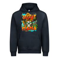 Navy desert mama   leopard Urban Hoodie - AdoDesignShop