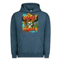 Pigment Midnight Navy desert mama   leopard Urban Hoodie - AdoDesignShop