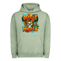 Pigment Oil Green desert mama   leopard Urban Hoodie - AdoDesignShop