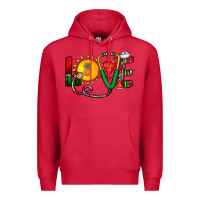 Cardinal summer nurse Premium Hoodie - CowhideDigitalArt