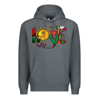 Rock summer nurse Premium Hoodie - CowhideDigitalArt