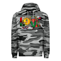 Slate Camo summer nurse Premium Hoodie - CowhideDigitalArt