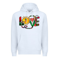 White summer nurse Premium Hoodie - CowhideDigitalArt