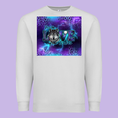 Premium Sweatshirt for the love of the wolves
