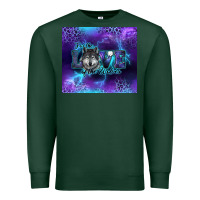 Sports Green for the love of the wolves Premium Sweatshirt - RanaPortraitStore
