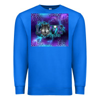 True Royal for the love of the wolves Premium Sweatshirt - RanaPortraitStore