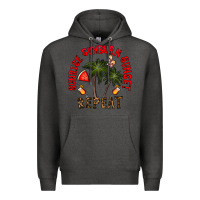 Charcoal Heather sunrise sunburn sunnset repeat Premium Hoodie - CowhideDigitalArt