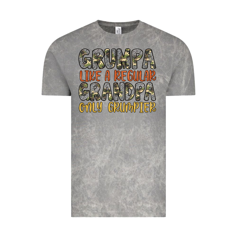 Grumpa Like A Regular Grandpa Only Grumpier Vintage Tee by Artiststas | Teevron