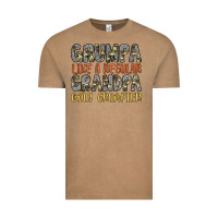 Vintage Coffee grumpa like a regular grandpa only grumpier Vintage Tee - Artiststas