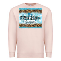 Pale Pink its freezing Premium Sweatshirt - RanaPortraitStore