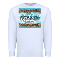 White its freezing Premium Sweatshirt - RanaPortraitStore