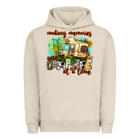 Pigment French Oak making memories one campsite at a time Urban Hoodie - AdoDesignShop