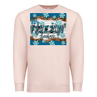 Pale Pink it's freezin season Premium Sweatshirt - RanaPortraitStore