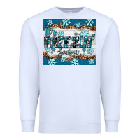 White it's freezin season Premium Sweatshirt - RanaPortraitStore