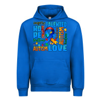 Cobalt autism  words Urban Hoodie - AdoDesignShop