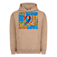 Pigment Burro autism  words Urban Hoodie - AdoDesignShop