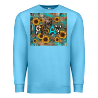Ocean Blue just pray Premium Sweatshirt - RanaPortraitStore