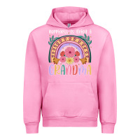 Fuchsia Pink happiness is being a grandma Urban Hoodie - JahusDesignShop