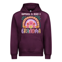 Mauve Wine happiness is being a grandma Urban Hoodie - JahusDesignShop