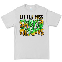Little Miss Shenanigans St. Patrick's Premium Tee | Teevron