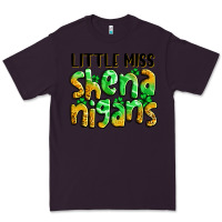 Plum little miss shenanigans St. Patrick's Premium Tee - LillyAllenDesigns
