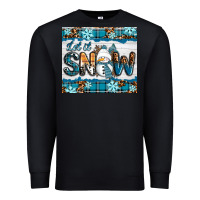 Black let it snow Premium Sweatshirt - RanaPortraitStore