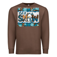 Chestnut let it snow Premium Sweatshirt - RanaPortraitStore