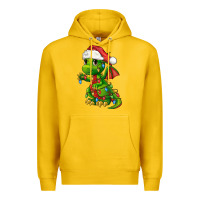 Lemon Christmas Cute Dragon Premium Hoodie - FaDigitalArtStudio