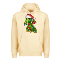 Pina Colada Christmas Cute Dragon Premium Hoodie - FaDigitalArtStudio