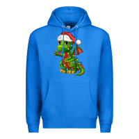 True Royal Christmas Cute Dragon Premium Hoodie - FaDigitalArtStudio