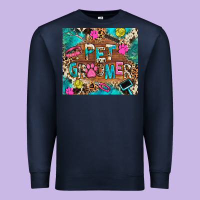 Premium Sweatshirt pet groomer