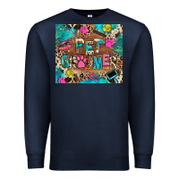 Navy pet groomer Premium Sweatshirt - RanaPortraitStore