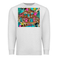 Oatmeal Heather pet groomer Premium Sweatshirt - RanaPortraitStore