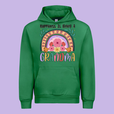 Happiness Is Being A Grandma Urban Hoodie Designed By Jahusdesignshop