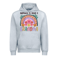 Heather Grey happiness is being a grandma Urban Hoodie - JahusDesignShop