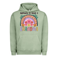 Pigment Oil Green happiness is being a grandma Urban Hoodie - JahusDesignShop