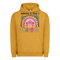 Pigment Peanut Butter happiness is being a grandma Urban Hoodie - JahusDesignShop