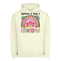 Pigment Pistachio happiness is being a grandma Urban Hoodie - JahusDesignShop