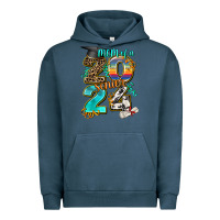 Pigment Midnight Navy 2024 graduate leopard Urban Hoodie - AdoDesignShop