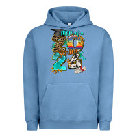 Pigment Pebble Blue 2024 graduate leopard Urban Hoodie - AdoDesignShop