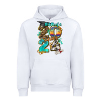 White 2024 graduate leopard Urban Hoodie - AdoDesignShop