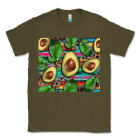 Army Green avacado Classic Tee - BarkalooDesign