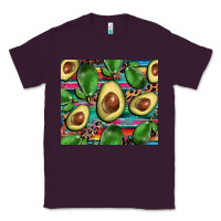 Plum avacado Classic Tee - BarkalooDesign