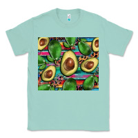 Seafoam avacado Classic Tee - BarkalooDesign