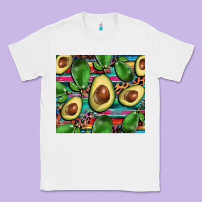 Avacado Classic Tee Designed By Barkaloodesign