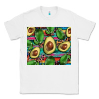White avacado Classic Tee - BarkalooDesign